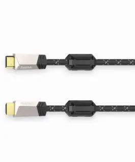 Alternative view of Кабел HAMA Premium, HDMI мъжко - HDMI мъжко, 1.5 м, Ферит, Позлатени конектори