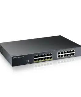 Суич ZyXEL GS1915-24EP 24-портов Gigabit Управляем Монтаж в шкаф