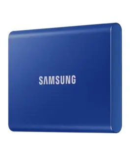 Външен SSD диск Samsung T7 Indigo Blue