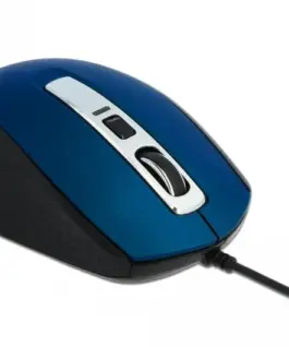 Alternative view of Мишка за компютър, оптична DeLock, USB-A, 5 бутона , Синя