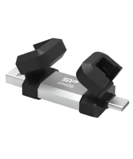 Alternative view of USB памет Silicon Power Mobile C51 256GB USB-A и USB Type-C (USB 3.2 Gen 1)