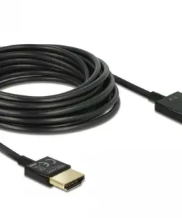 Alternative view of Кабел Delock, HDMI-A мъжко - HDMI-A мъжко, Ethernet, 18 Gbit/s, 4K, 3 м, Черен