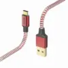 Кабел за зареждане "Reflective" USB-A - USB-C 201559