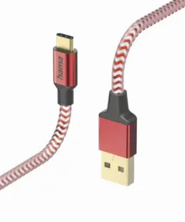 Кабел за зареждане "Reflective" USB-A - USB-C 201559