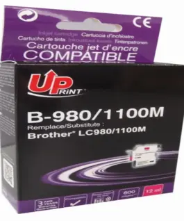 Мастилница UPRINT LC980/1100 BROTHER Magenta