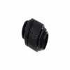 Адаптер съединител с вътрешна резба Alphacool Въртящ се G1/4 Черен