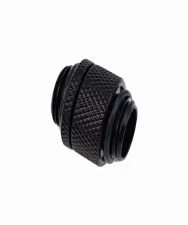 Адаптер съединител с вътрешна резба Alphacool Въртящ се G1/4 Черен