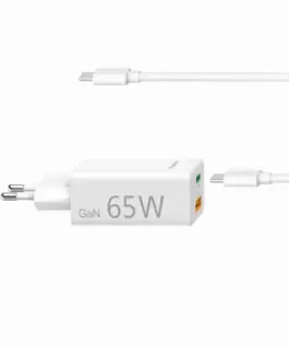 Универсално зарядно за лаптоп Hama USB-C GaN Power Del. (PD) 5-20V/65W