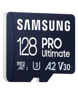 Alternative view of Карта памет Samsung PRO Ultimate, microSDXC, UHS-I, 128GB, Адаптер, USB четец