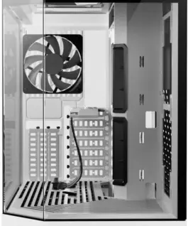 Alternative view of Кутия за компютър HYTE Y60 Tempered Glass, Mid-Tower, Бяло