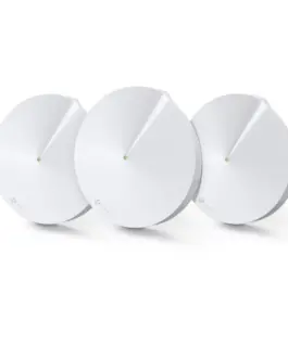Alternative view of Безжичен рутер TP-Link Deco M5, AC1300, 2.4/5 GHz, 400 -  867 Mbps, Gigabit, (3-pack)