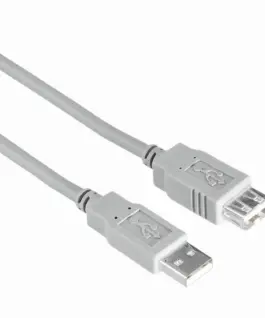 Удължителен кабел HAMA USB-A женско - USB-A мъжко 3 м
