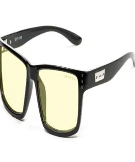 Компютърни очила GUNNAR Riot Onyx Amber Черен