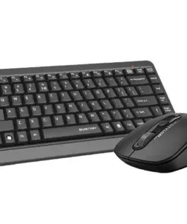 Alternative view of Комплект клавиатура и мишка A4TECH Fstyler FGS1110Q, Безжичен, Сива