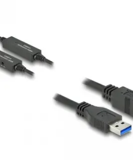Alternative view of Кабел Delock USB-A - USB-B, USB 3.2, 10м