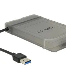 Alternative view of Конвертор Delock, USB 3.0 Type-A мъжко - SATA 6 Gb/s 22 pin, 2.5Prime; защитен калъф