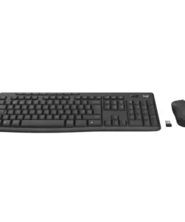 Alternative view of Комплект клавиатура и мишка Logitech MK370 Combo for Business - US - тъмносива