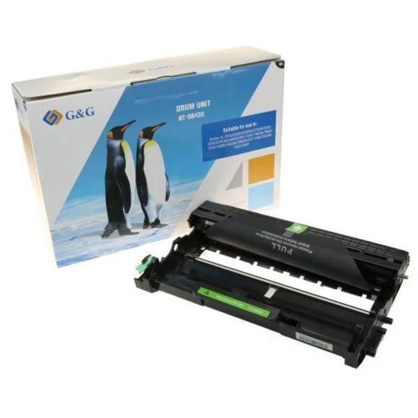 БАРАБАННА КАСЕТА ЗА BROTHER HL 2220/2230/2240/2250/2130/MFC 7360/7860 - DR2200 (DR-2200) - DRUM UNIT - Black - PN NT-DB420 - G&G - Image 3