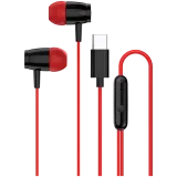 Alternative view of Слушалки CANYON headphones SEP-5 TYPE-C Red