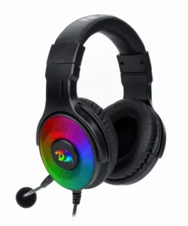 Alternative view of USB RGB LED геймърски слушалки с микрофон Redragon Pandora H350RGB-BK