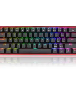 Механична геймърска клавиатура Redragon Fizz K617-RGB_RD RGB черна