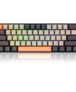 Bluetooth/USB Type-C механична RGB клавиатура Redragon K530-OG-GY-BK-RGB-PRO_BR Draconic PRO Brown Switch -