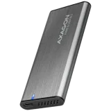 Alternative view of Чекмедже за диск AXAGON EEM2-SG2 USB-C 3.2 Gen 2 - M.2 NVMe / SATA SSD 30-80mm ALU box