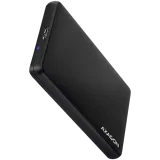 Alternative view of AXAGON EE25-SL external housing, plastic, screwless, 3.2 gen1 SATA 6G 2.5, черен