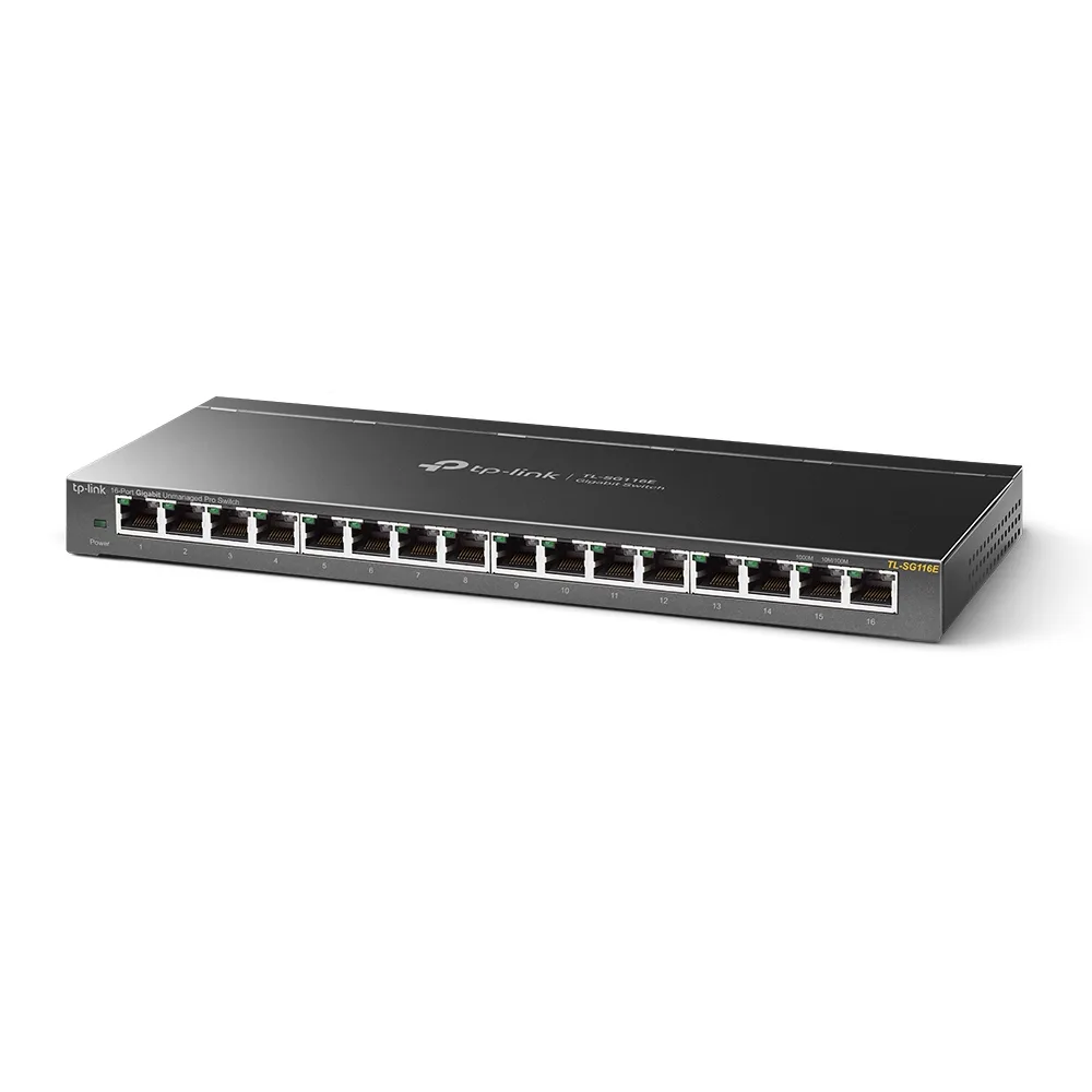 16-портов неуправляем гигабитов комутатор TP-Link TL-SG116E - Image 19