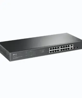16-портов гигабитен неуправляем PoE+ комутатор TP-Link TL-SG1218MP с 2 SFP слота
