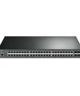 52-портов L2+ управляем гигабитен комутатор TP-Link JetStream TL-SG3452P с 48 PoE+ порта
