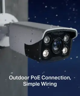 Alternative view of 4MP външна пълноцветна булет мрежова камера TP-Link VIGI C340(6mm)