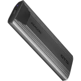Alternative view of Чекмедже за диск AXAGON EEM2-GTS2 USB-C 3.2 Gen 2 - M.2 NVMe / SATA SSD THIN SCREWLESS 30-80mm ALU box