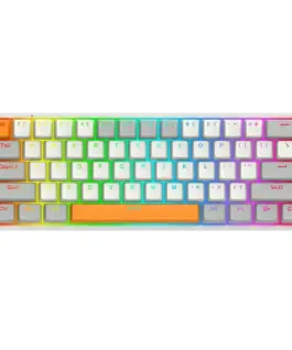 Механична RGB геймърска клавиатура Redragon Akali K642WGO-RGB -
