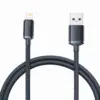 Кабел Baseus CAJY000101 Crystal Shine USB Type A към Lightning 2.4A 2м - черен
