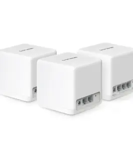 Alternative view of Безжична Wi-Fi 6 Mesh система Mercusys Halo H1500X(3-pack) AX1500