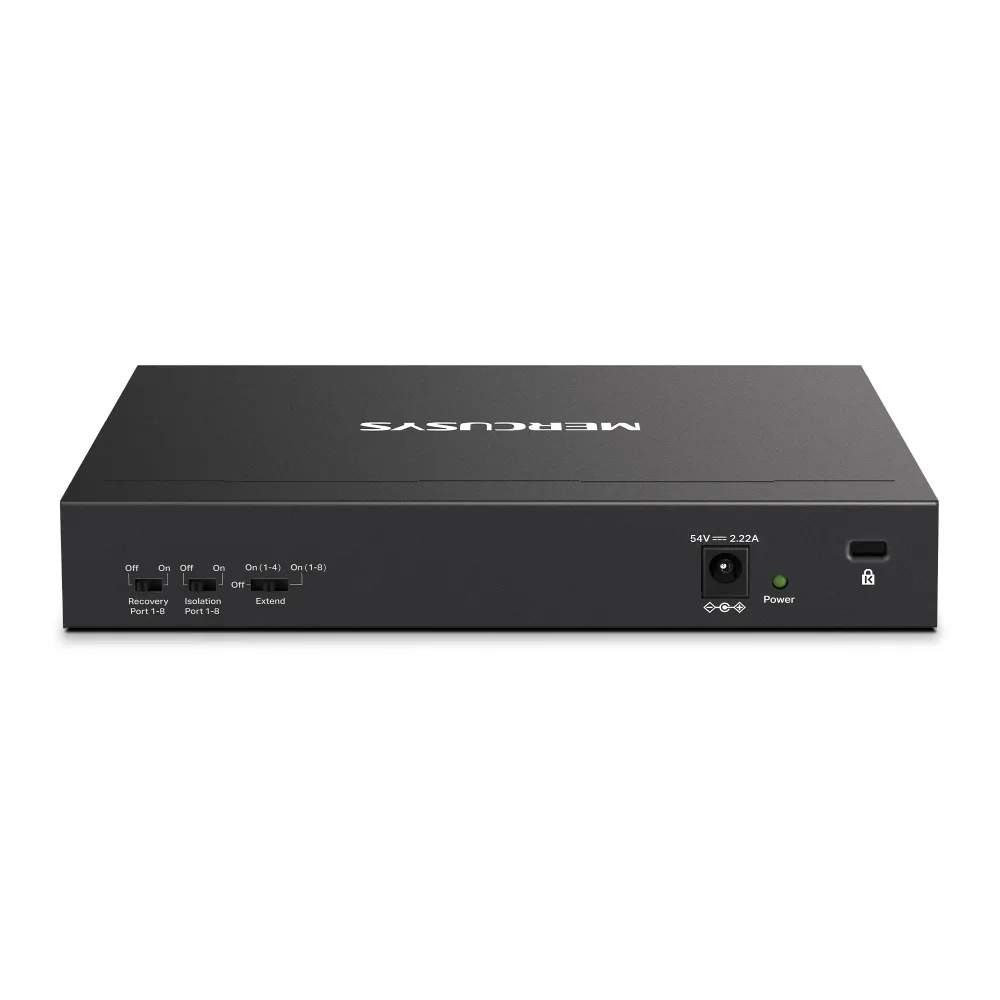 10-портов Gigabit Desktop комутатор с 8-Port PoE+ Mercusys MS110CMP - Image 5