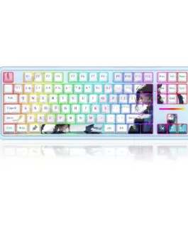 Механична геймърска клавиатура със и без Bluetooth Redragon Antonium Pro Anime Bluemarine K728AK-RGB-PRO с