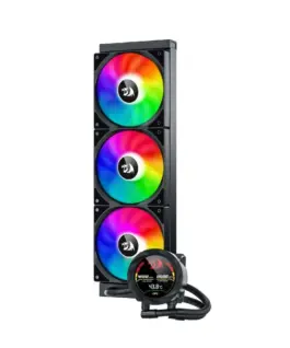 Alternative view of Водно охлаждане с дисплей и aRGB осветление за Intel/AMD процесори Redragon CCW-1017