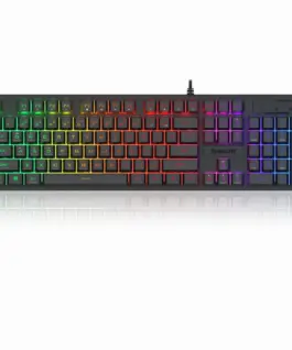 Alternative view of Геймърска клавиатура Redragon Netherbane K521-R с RGB осветление - черна
