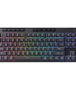 Alternative view of Геймърска клавиатура Redragon Shiva TKL K516-RGB с RGB осветление - черна
