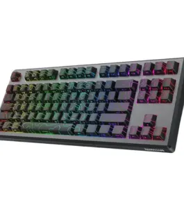 Alternative view of Bluetooth и безжична механична геймърска клавиатура Redragon Uranus 87 Pro K737B-RGB-PRO, RGB осветление - черна