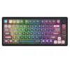 Bluetooth и безжична механична геймърска клавиатура Redragon Uranus Pro 82 K732MC-RGB-PRO RGB осветление -