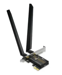 3-лентов Bluetooth 5.4 Wi-Fi 7 PCIe адаптер TP-Link Archer TBE552E BE9300