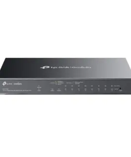 10-портов комутатор TP-Link Omada ES210GMP Gigabit Easy Managed Switch с 8 PoE+ порта