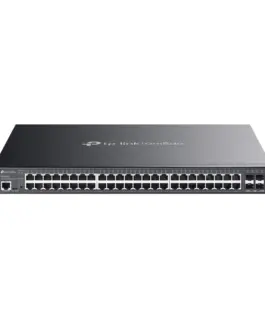 48-портов гигабитов и 4-портов 10GE SFP+ L2+ управляем комутатор с 40-портов PoE+ и 8-портов PoE++ TP-Link Omada SG3452XMPP