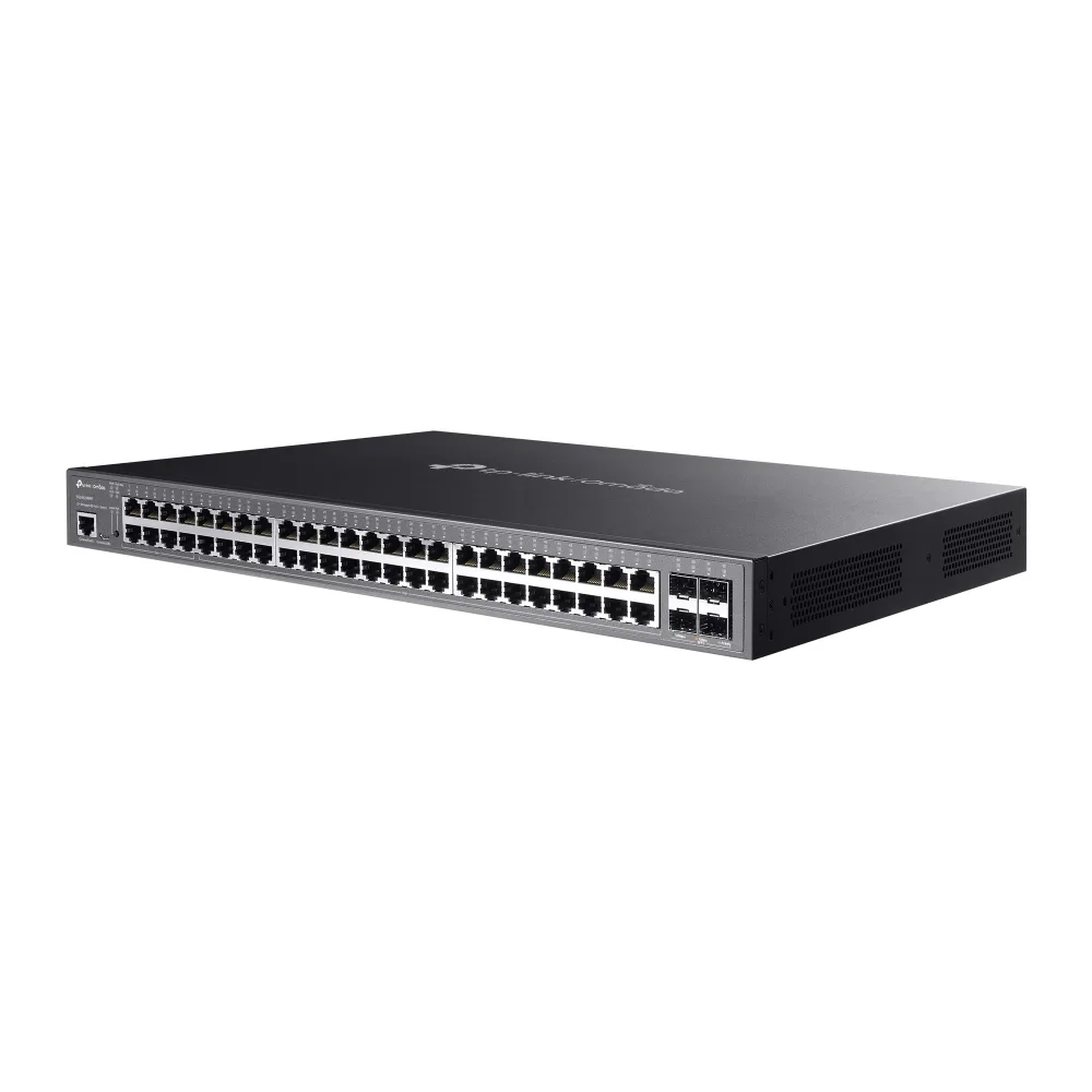 48-портов гигабитов и 4-портов 10GE SFP+ L2+ управляем комутатор с 40-портов PoE+ и 8-портов PoE++ TP-Link Omada SG3452XMPP - Image 3