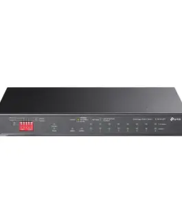 10-портов гигабитен настолен комутатор TP-Link TL-SG1210PP с 6-порта PoE+ и 2-порта PoE++