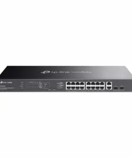 20-портов комутатор TP-Link Omada ES220GMP Gigabit Easy Managed Switch с 16 PoE+ порта