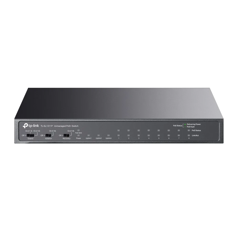 TP-LINK SL1311P switch 8xFE PoE+ 3xGE 1xSFP